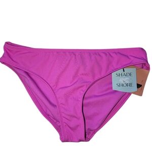 Shade & Shore Vibrant Pink Bikini Bottom